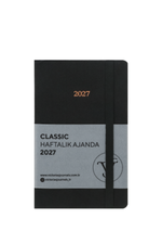 Classic Haftalık Ajanda 9x14 cm