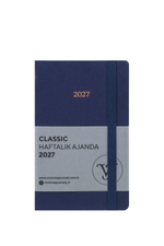 Classic Haftalık Ajanda 9x14 cm