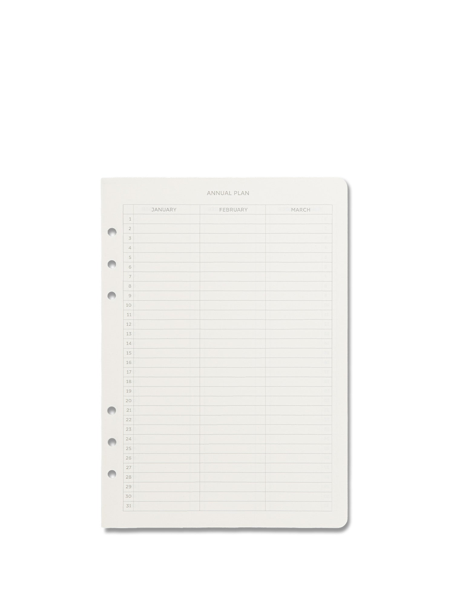 Smyth Organizer Haftalık Ajanda Yedeği A5