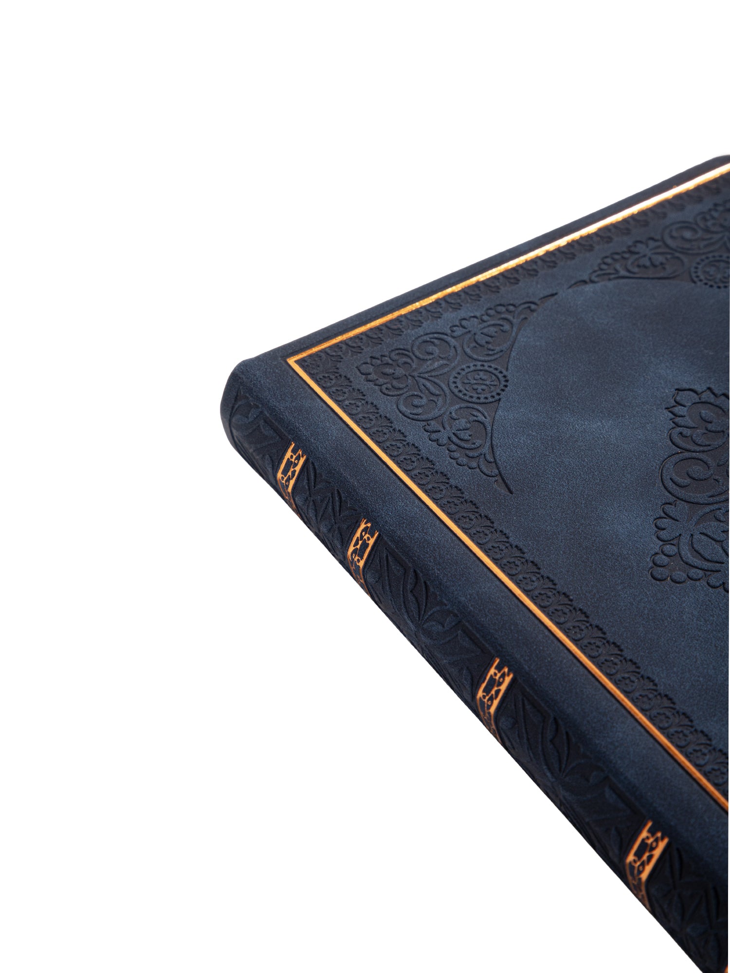 1185 Victoria's Journals Vintage Old Book Defter Çizgili 12x17 cm Lacivert