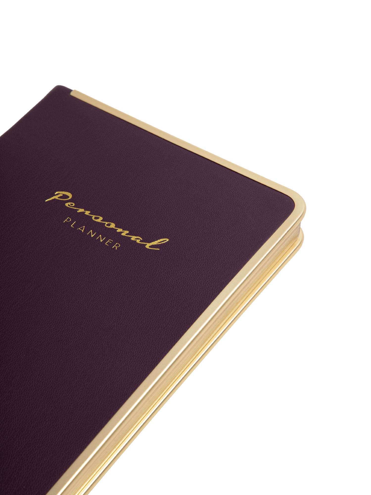 Monaco Vegan Deri Sert Kapak Defter