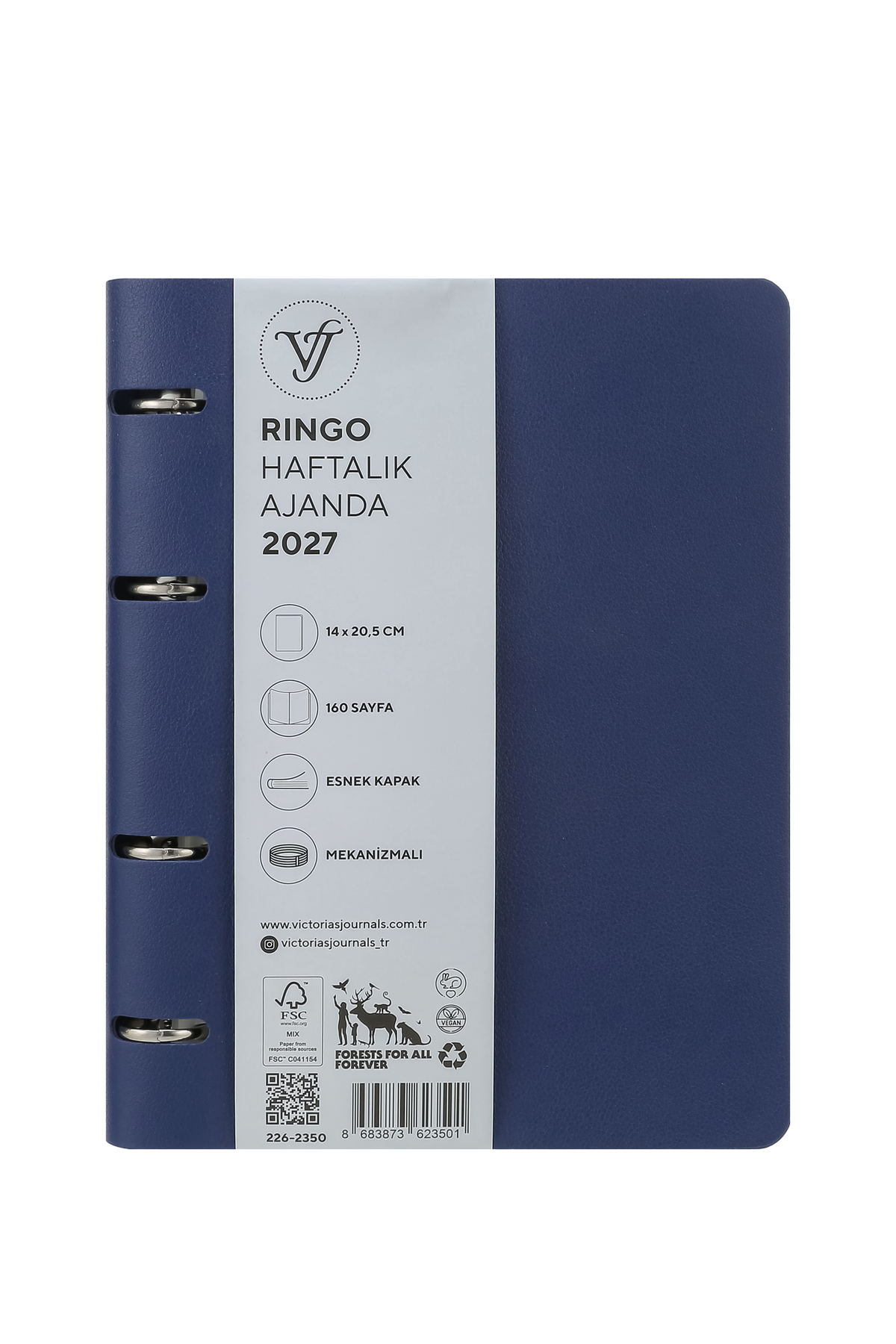 RinGo Haftalık Ajanda A5