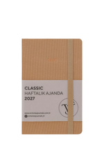 Classic Haftalık Ajanda 9x14 cm