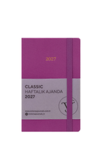 Classic Haftalık Ajanda 9x14 cm