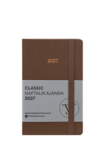 Classic Haftalık Ajanda 9x14 cm