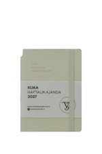 Kuka Haftalık Ajanda 9x14 cm
